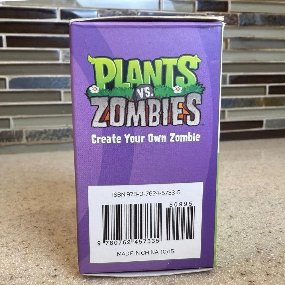 Plants vs Zombies Create Your Own Zombie Magnetic Kit Running Press Complete
